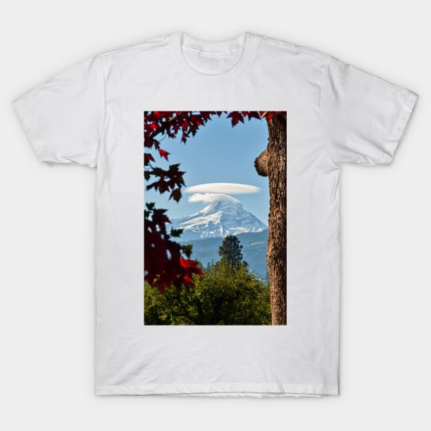 Mount Hood Close Up T-Shirt by KirtTisdale